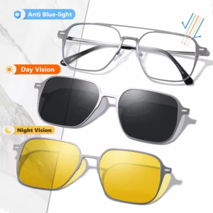 lunette à clip